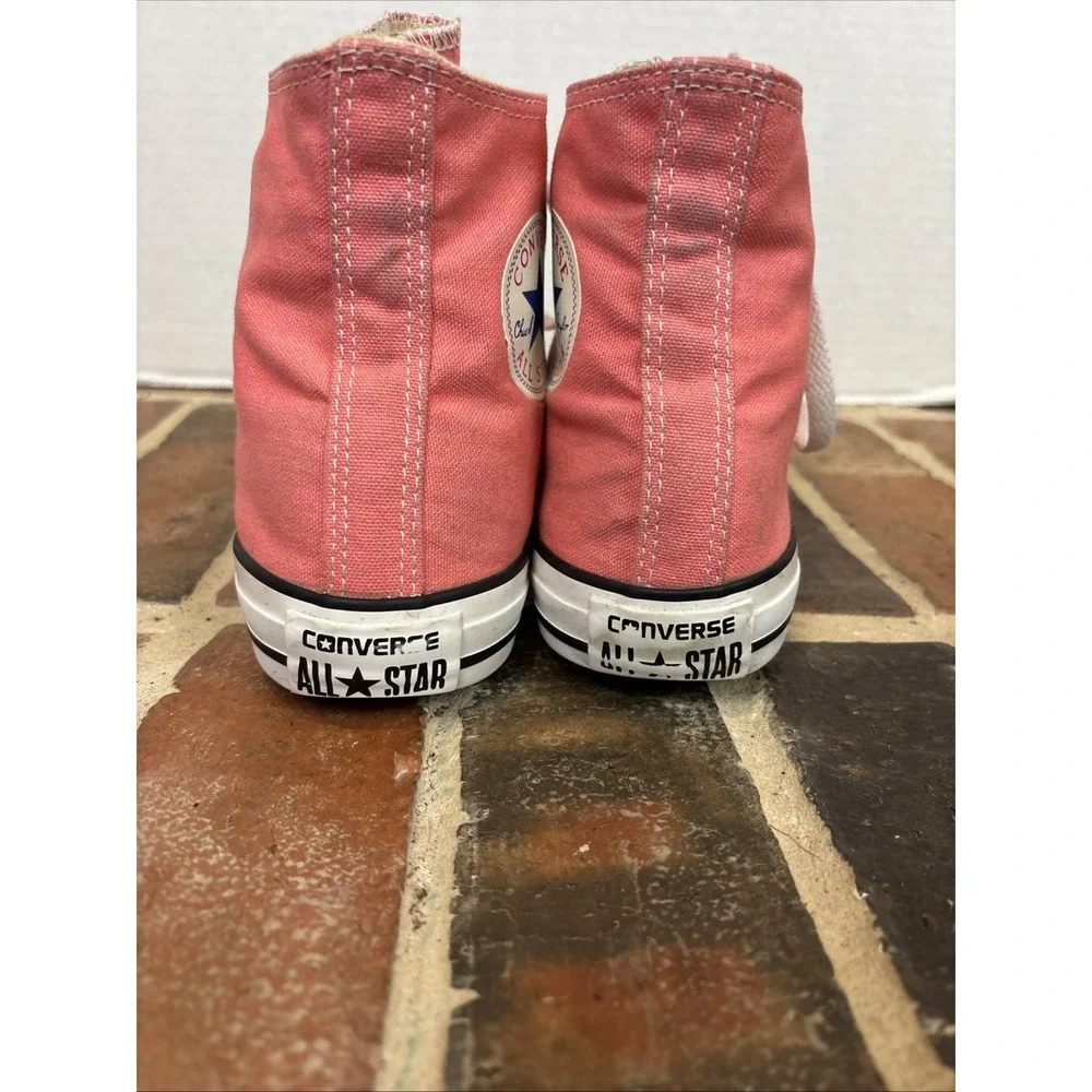 Converse Chuck Taylor All Star Pink High Top Canvas Sneakers🎀 Woman's 9 Men's 7